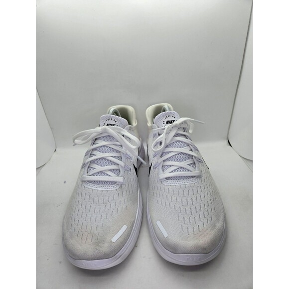 Nike Free RN 2018 Shoes Men\'s 8.5 White Road Running Athletic Minimal Sneakers main image 6